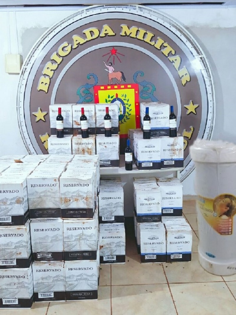 Apreensão de vinho 25 08 20