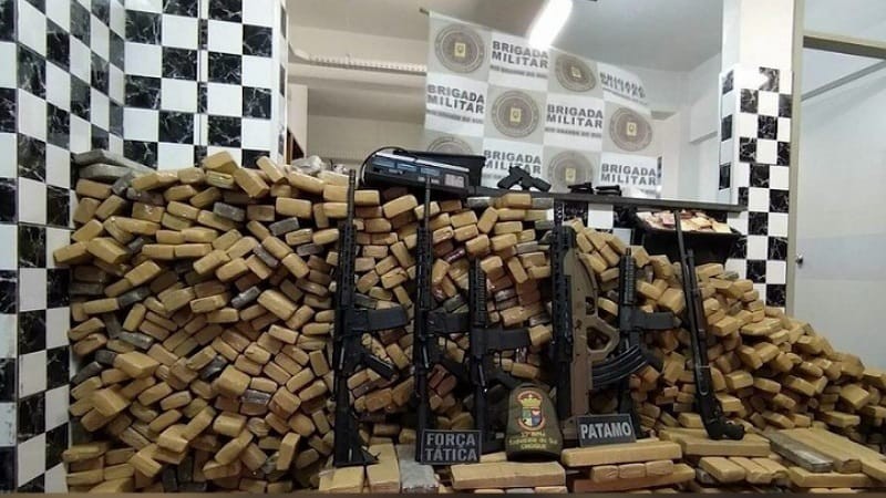 drogas apreendidas