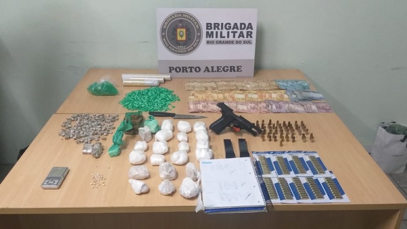 homem porte e tráfico