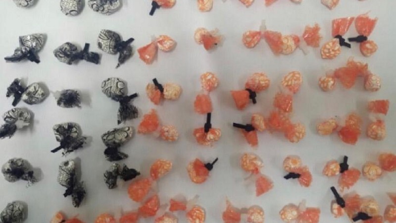 Cocaína apreendida