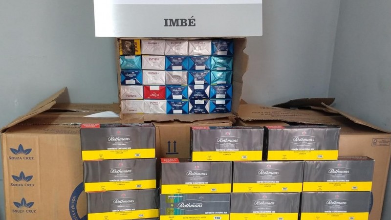 Carga de cigarros roubada foi recuperada