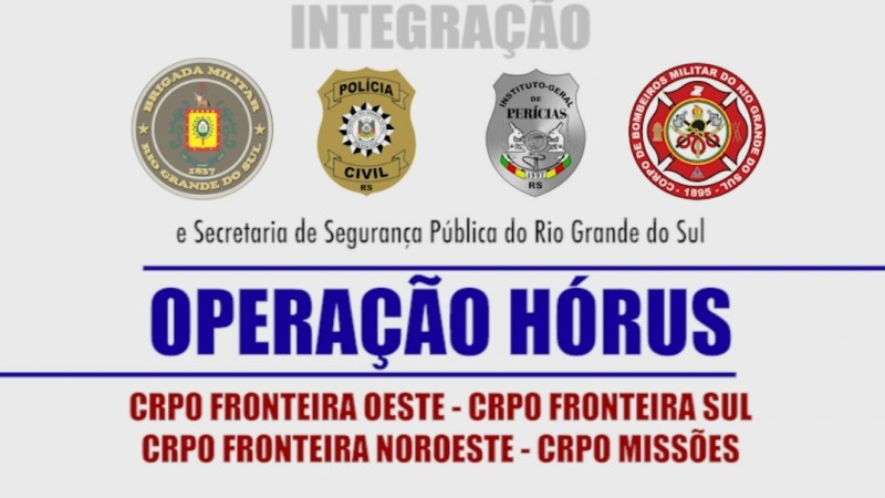Operação Hórus causa prejuízo de mais de R$ 8 milhões ao crime