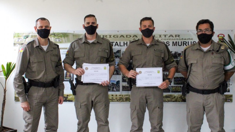 Militares que salvaram bebe foram homenageados em Sapucaia do Sul
