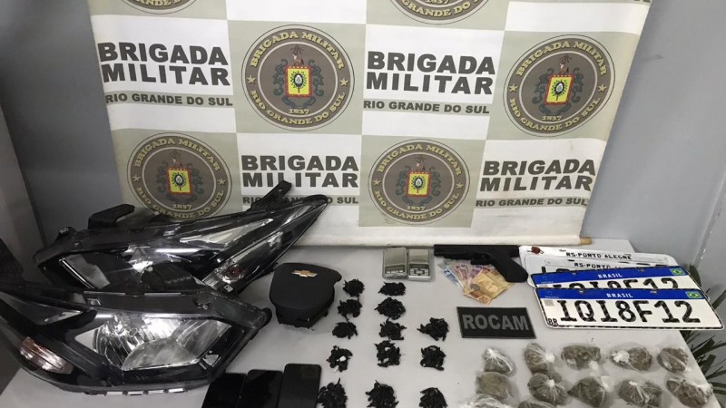 ROCAM do 18ºBPM prende por tráfico de drogas e receptação