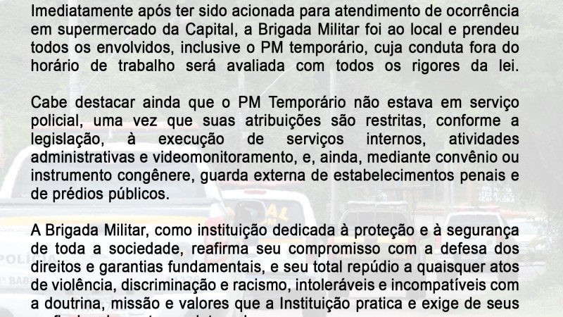 Nota à imprensa