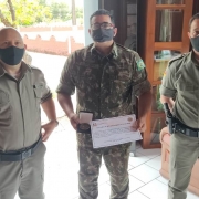 Cmt de Itaqui juntamente c cmt do exército