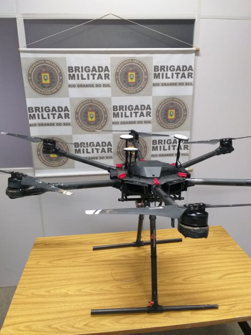Drone apreendido
