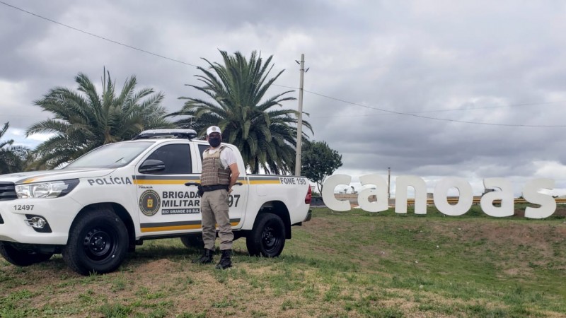Policiamento em Canoas