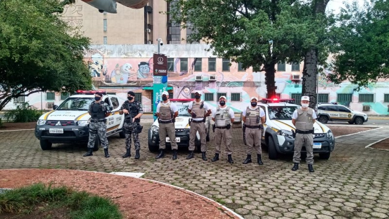 15º BPM relaiza policiamento em diversos pontos durante a Noite