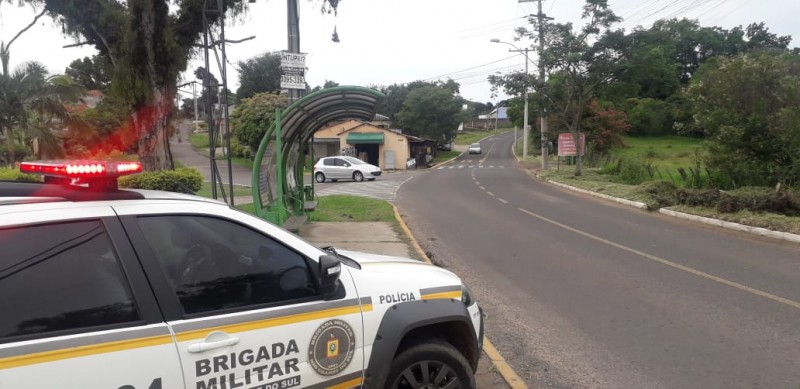 Policiamento em Nova Santa Rita e Canoas