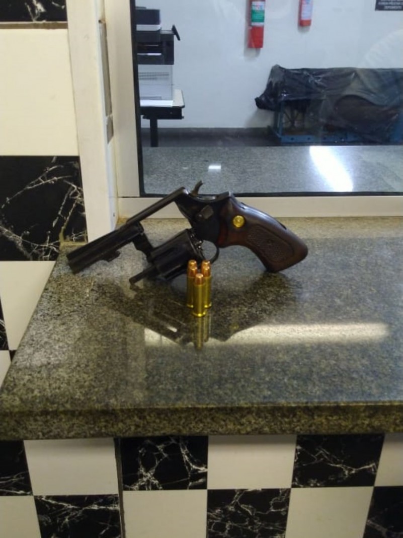 apreensão de arma