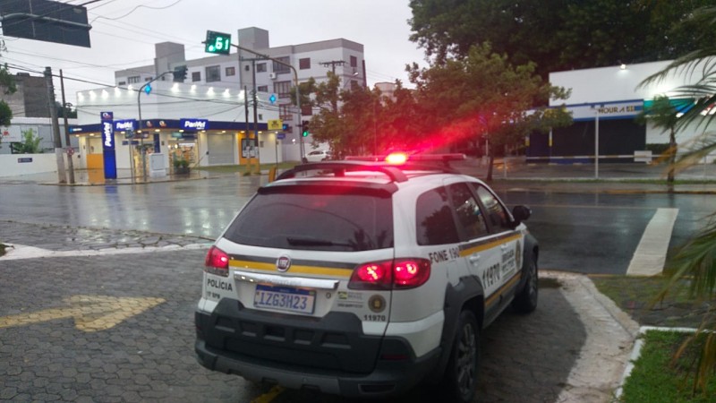 Policiamento em Nova Santa Rita e Canoas