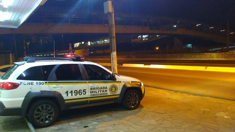 Policiamento em Nova Santa Rita e Canoas