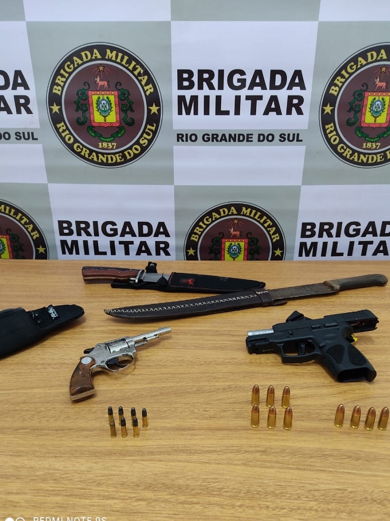 Prisão por porte ilegal de arma 20fev21