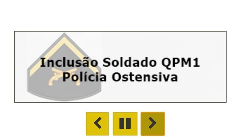 Inclusão Soldado QPM1