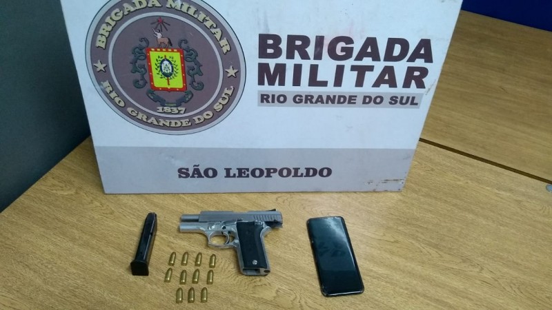 arma apreendida