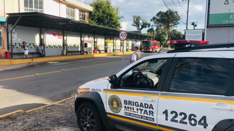policiamento em Nova Santa Rita