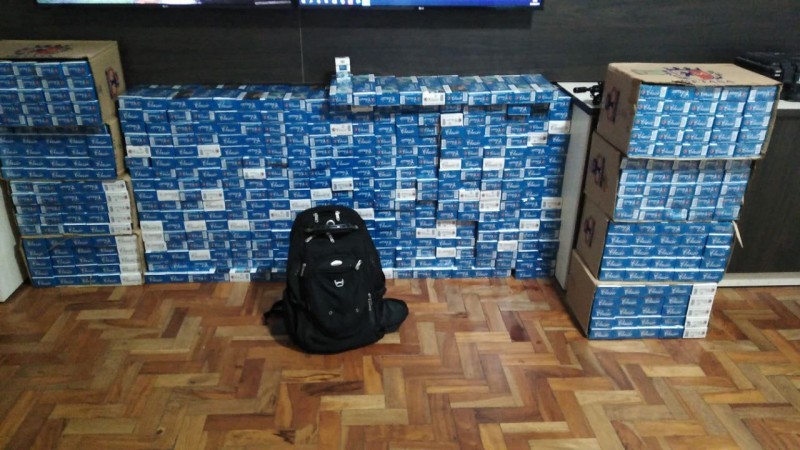 Apreenção cigarros