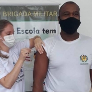 Vacinação contra o coronavírus em profissionais da segurança pública