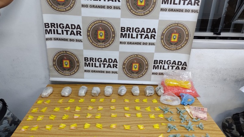 APREENSÃO DE DROGAS