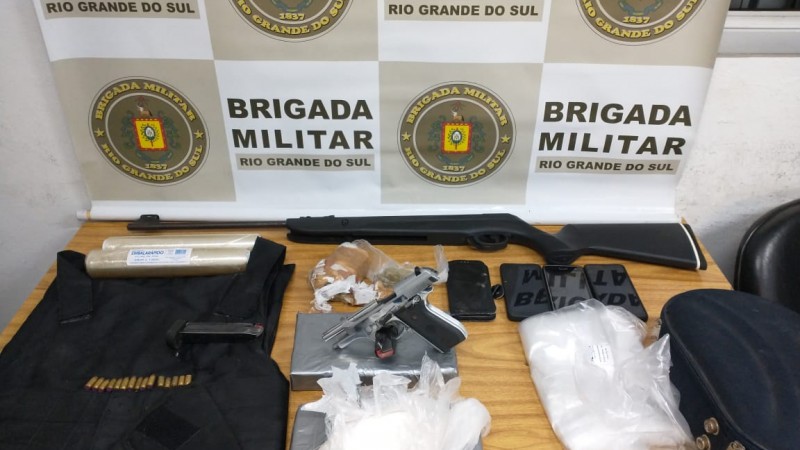 Bairro Olaria Armas e drogas