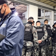 Operação conjunta na serra