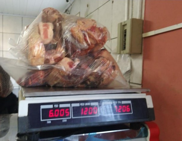 Carne apreendida