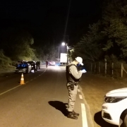 Barreira policial em Igrejinha