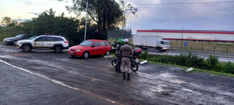 Policiamento em Nova Santa Rita e Canoas
