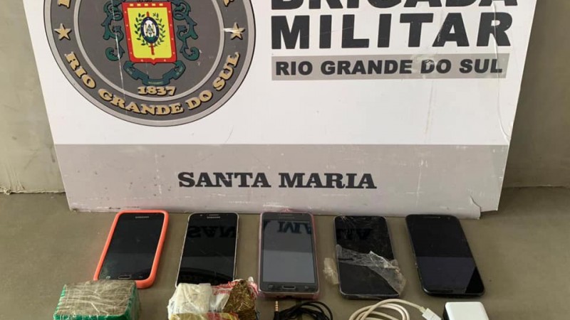 Arremesso de drogas e celulares