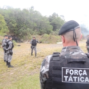 Instrução ministrada pelo Capitão Turra