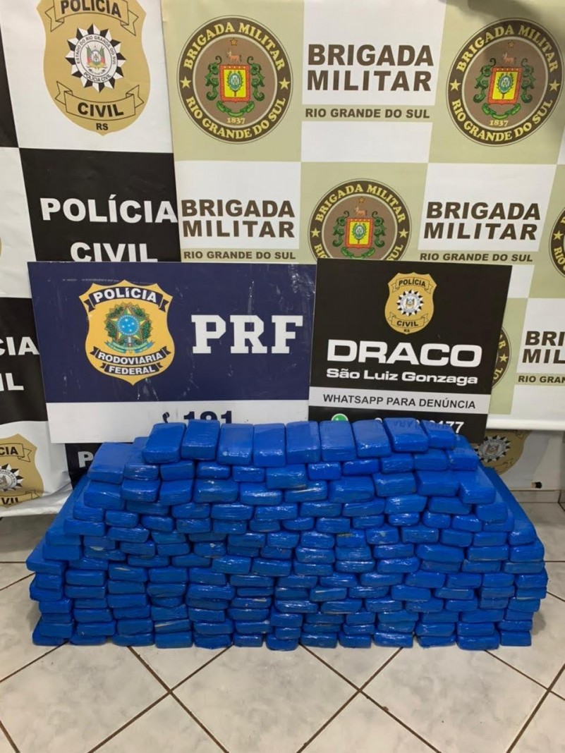 Apreensão drogas