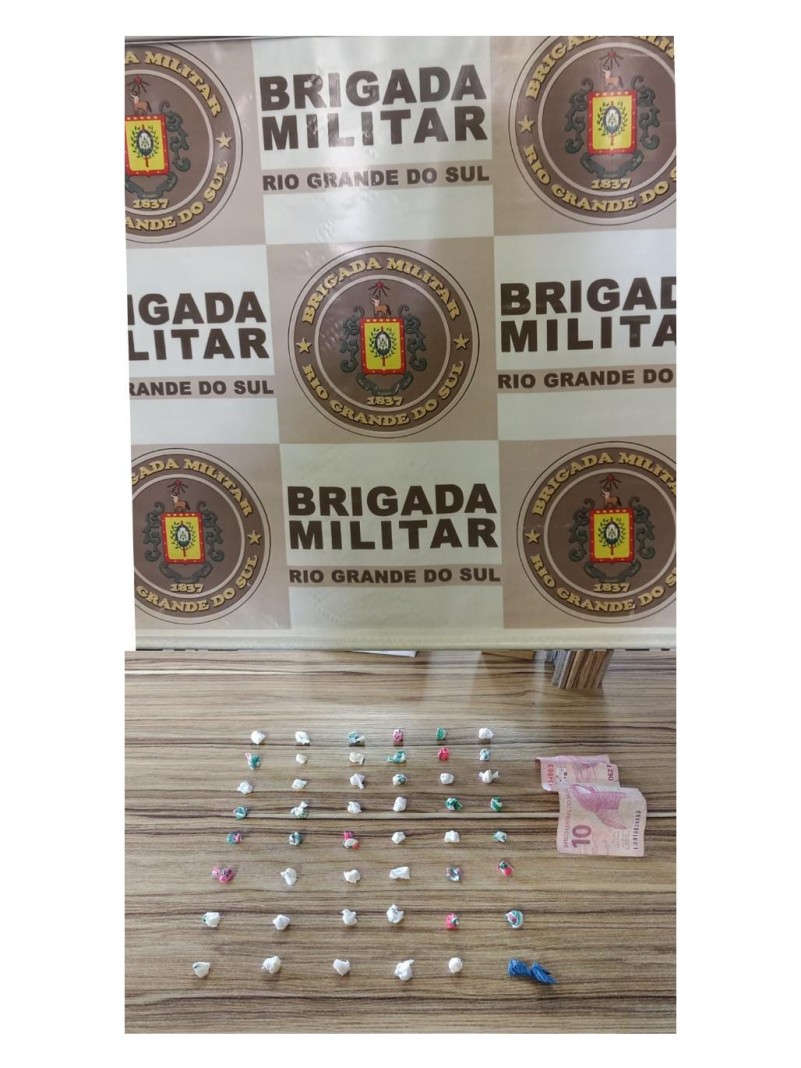 Porções de crack