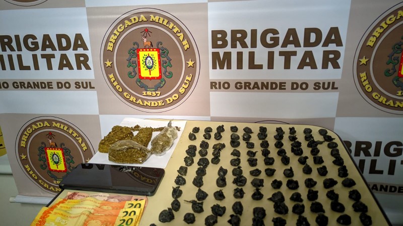 Porções de maconha
