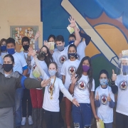 Proerd em ação na Escola Carlos Zimpel de Ijuí