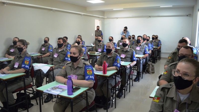 Aula Inaugural  Curso de Capacitação Patrulha Maria da Penha