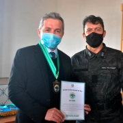 Entrega da Comenda do Comando Ambiental da Brigada Militar