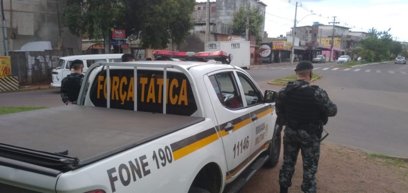Policiamento em Canoas