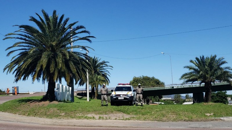 Policiamento em Canoas