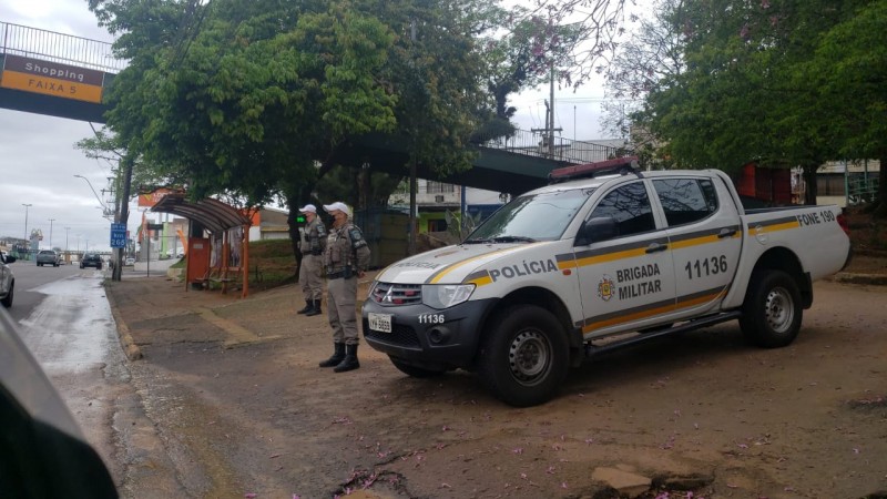 Policiamento em Canoas