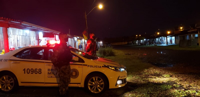 Policiamento parque Eduardo Gomes