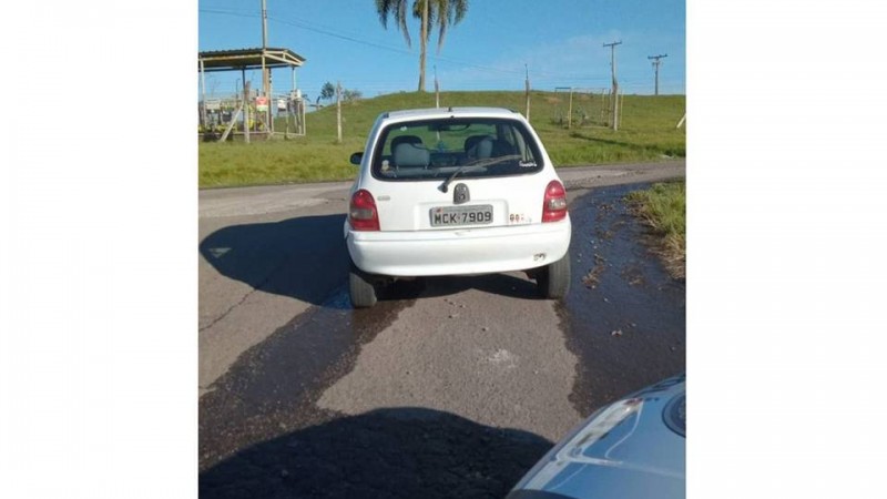 veículo apreendido