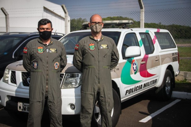Policiais Militares de Santa Catarina também prestigiaram o evento