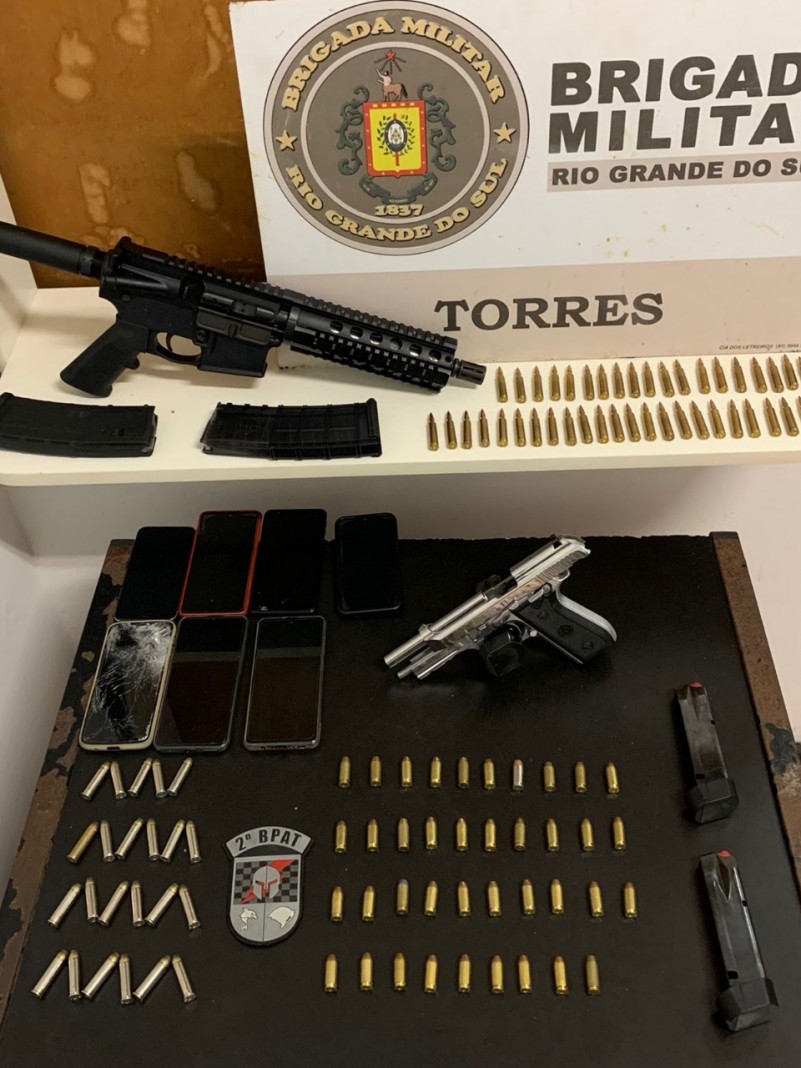 apreensão - confronto em torres