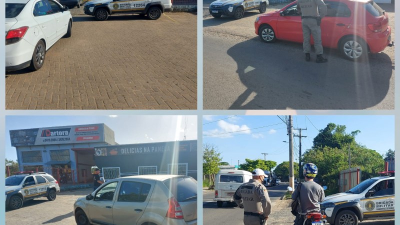 Operação em Nova Santa Rita