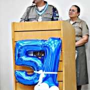 Comandante do CRPO Litoral, coronel Luz