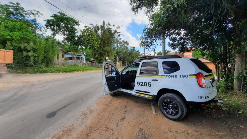 policiamento em Nova Santa Rita