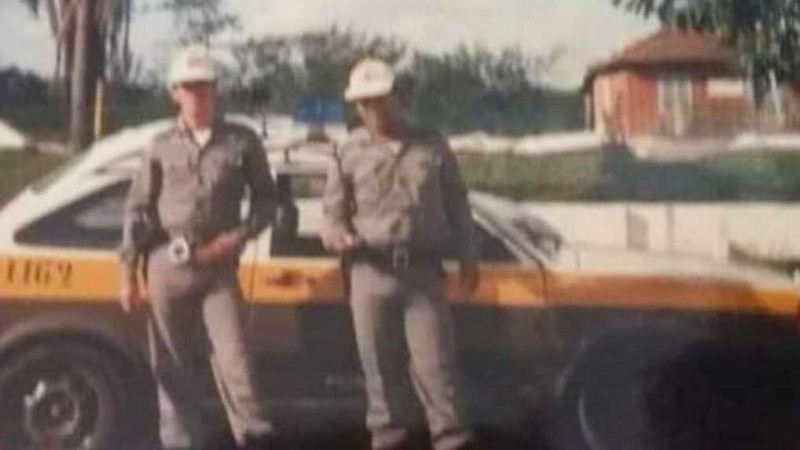 Na imagem, que data de 1989, policiais militares do 4º Pelotão da 3ª Companhia do 15º BPM.