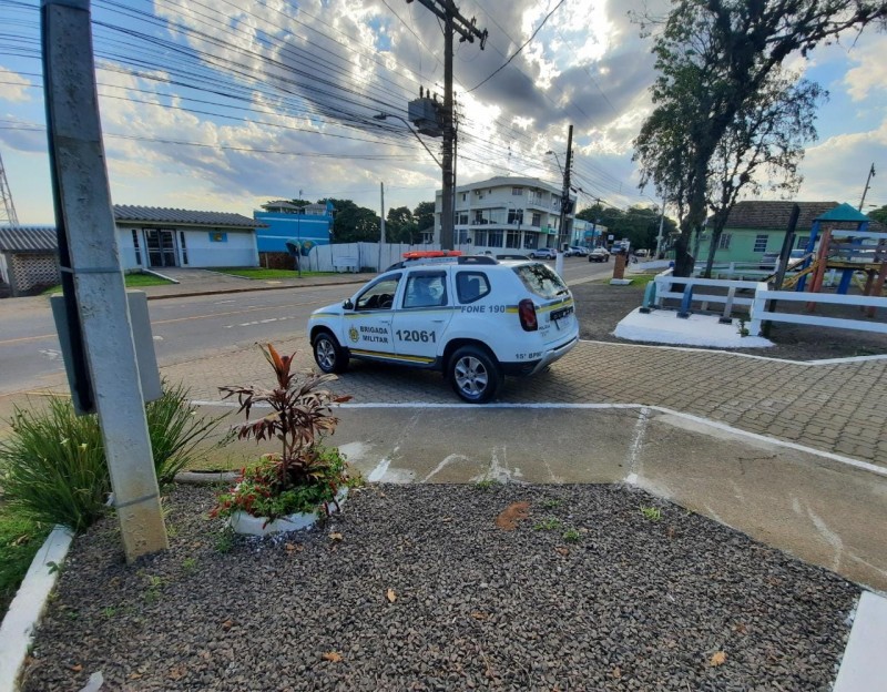 policiamento em Nova Santa Rita