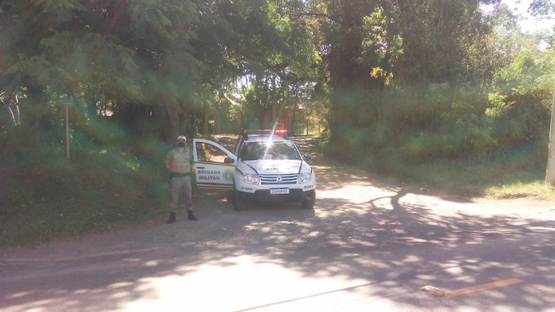 Policiamento em Nova Santa Rita e Canoas